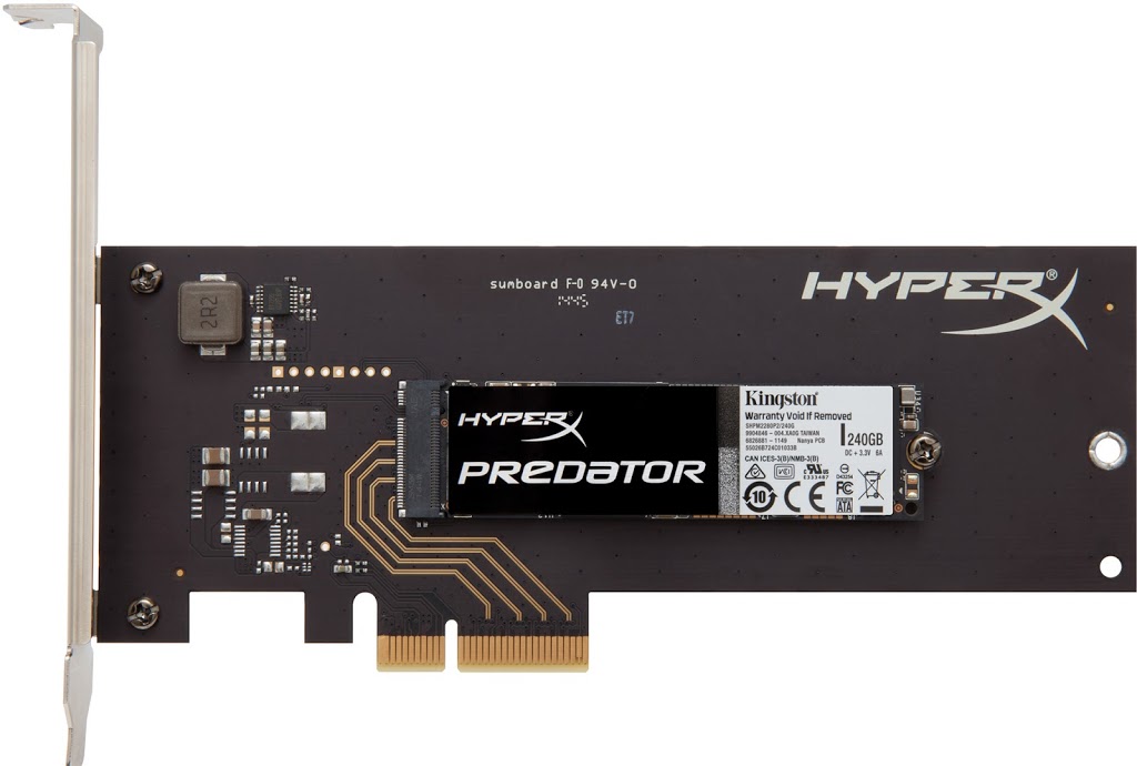 HyperX Predator PCIe SSD HyperX Predator PCIe SSD