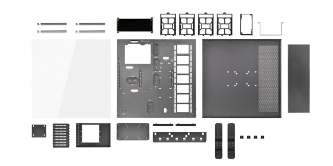 Thermaltake Core P5 ATX Open Frame Panoramic Viewing Gaming Computer Chassis is Fully Modular