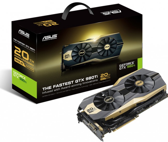 ASUS GTX 980 Ti Gold Edition