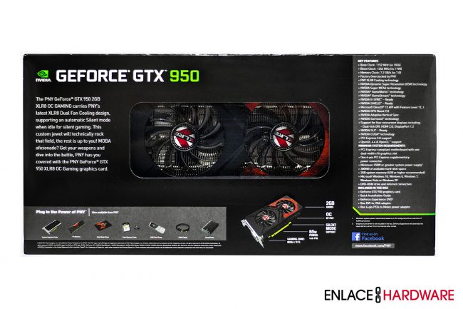 PNY GTX 950 2GB XLR8 OC Gaming