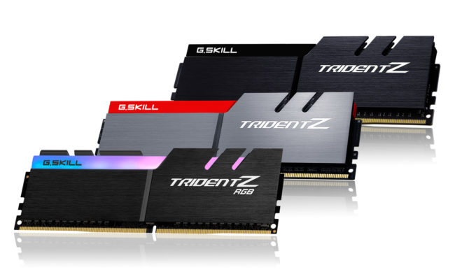 Memorias Trident Z RGB para procesadores Intel Coffee Lake 8a Generación