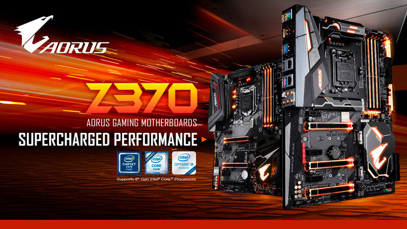 Gigabyte AORUS Nueva Linea de Tarjetas Madre Z370
