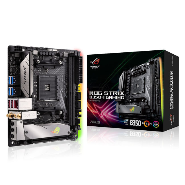 ROG Strix X370-I y B350-I Gaming