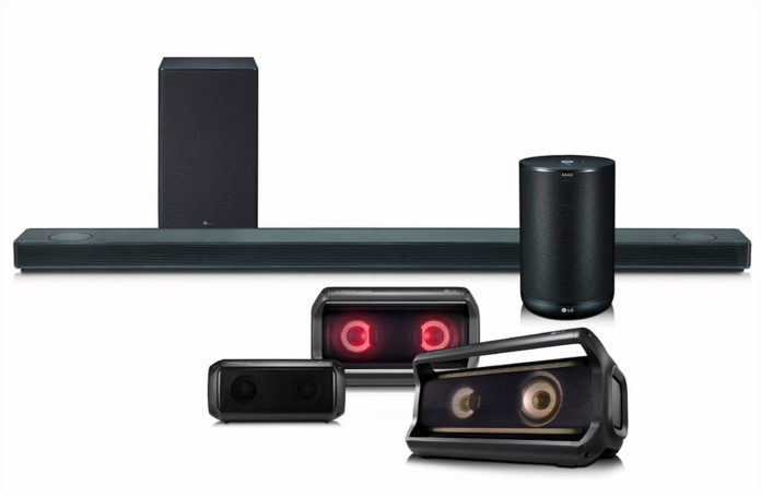 LG presenta línea de bocinas con sonido premium, facilidad de uso y AI LG presenta línea de bocinas con sonido premium, facilidad de uso y AI
