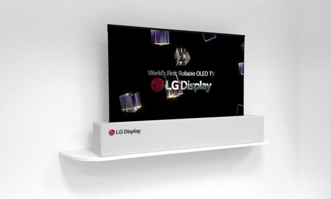 LG pantalla enrollable OLED UHD
