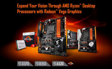 Gigabyte lanza nuevo BIOS para AMD Ryzen con gráficos Radeon Vega