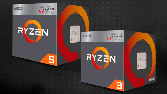 Ryzen 3 2200G y Ryzen 5 2400G