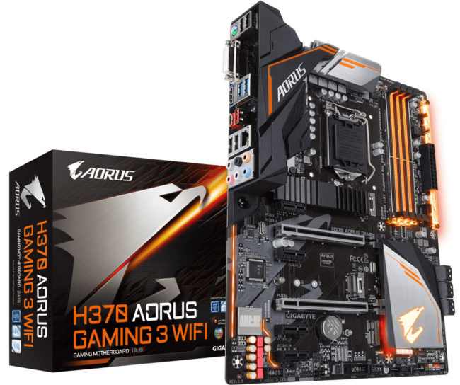 Gigabyte H370 y B360 Aorus Gaming WiFi 