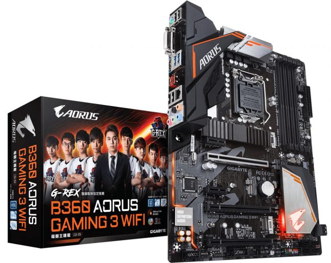 Gigabyte H370 y B360 Aorus Gaming WiFi 