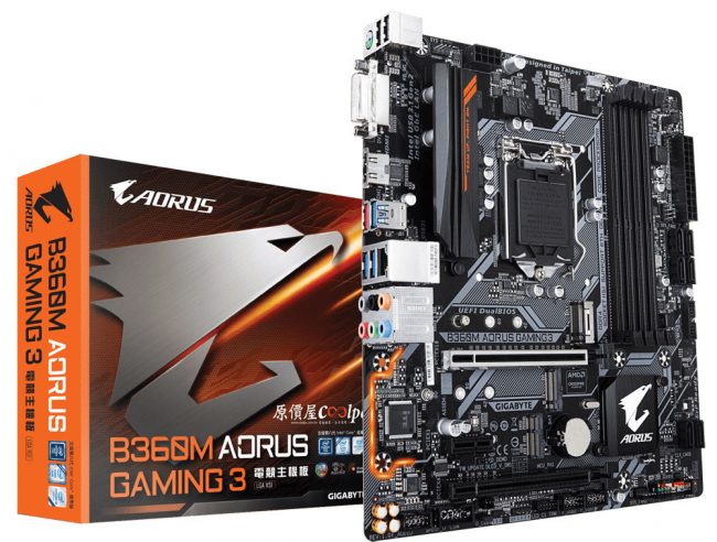 Gigabyte H370 y B360 Aorus Gaming WiFi 