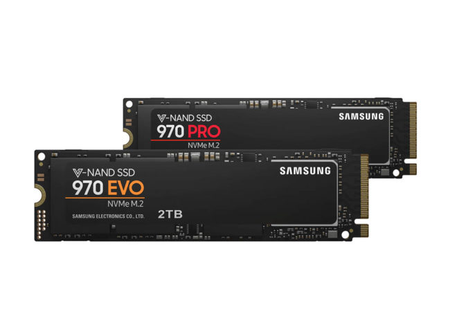 Samsung 970 PRO & 970 EVO