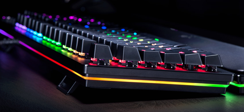 Razer Chroma en teclado Huntsman Elite