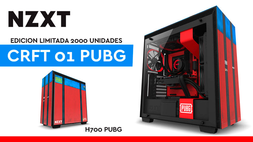 NZXT CRFT 01 PUBG Edición Limitada