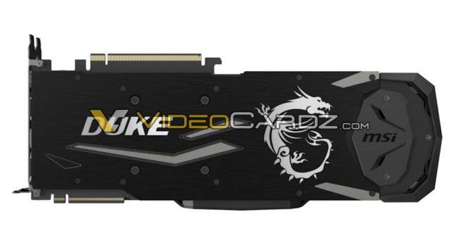 MSI GeForce RTX 2080 DUKE