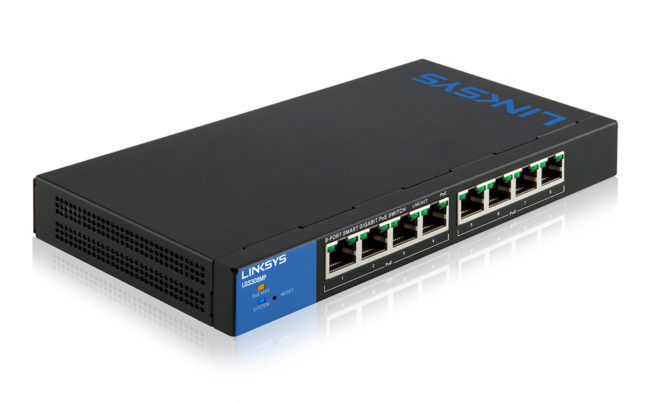 Linksys Switch Gigabit POE+ Inteligente