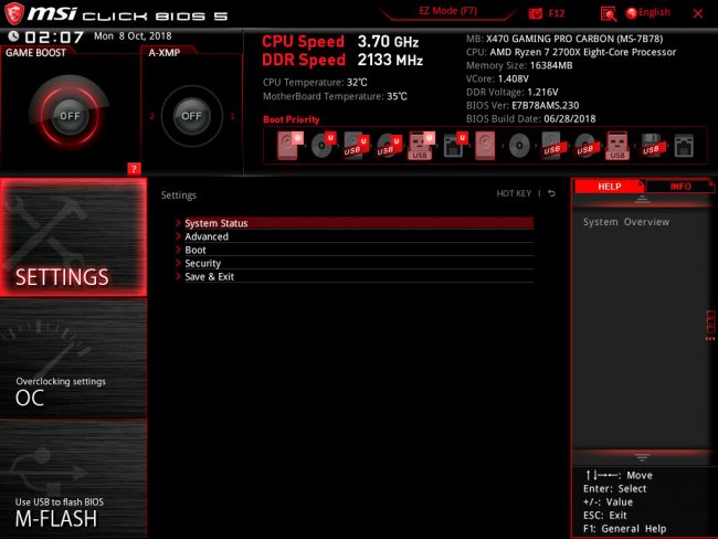 MSI X470 Gaming Pro Carbon Review
