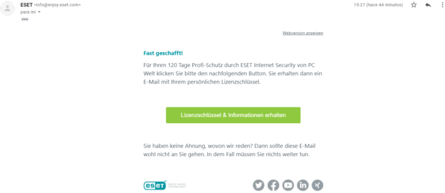 ESET Internet Security Gratis